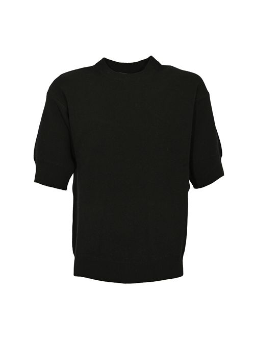 Maglia in piquet di lana e cachemire Nero DANIELE FIESOLI | DF 11030013